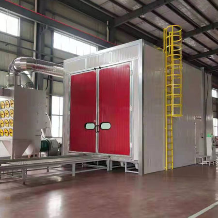 白沙大型喷砂机操作流程 工业级施工规范