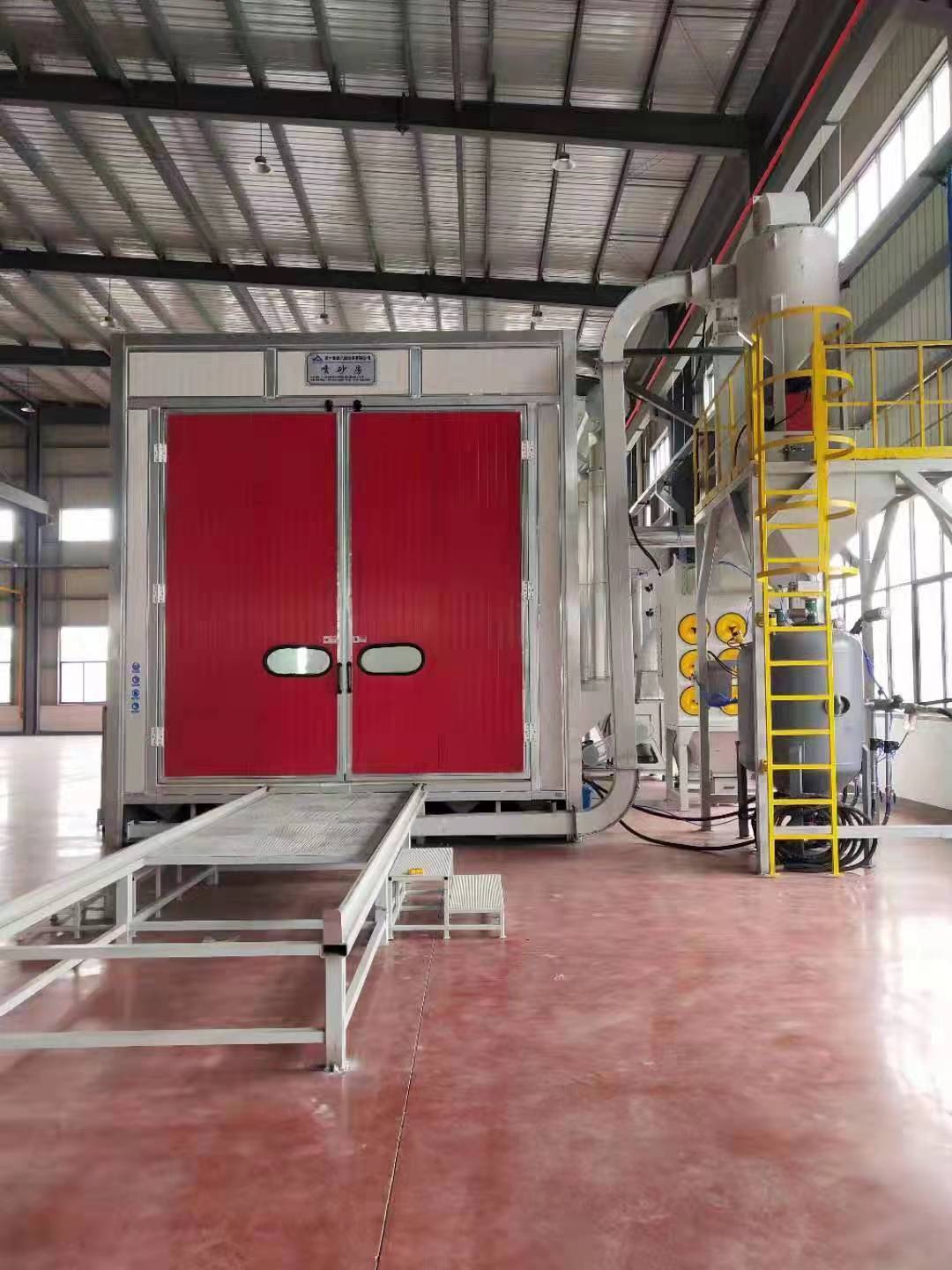 白沙如何让喷砂房工作更安静高效