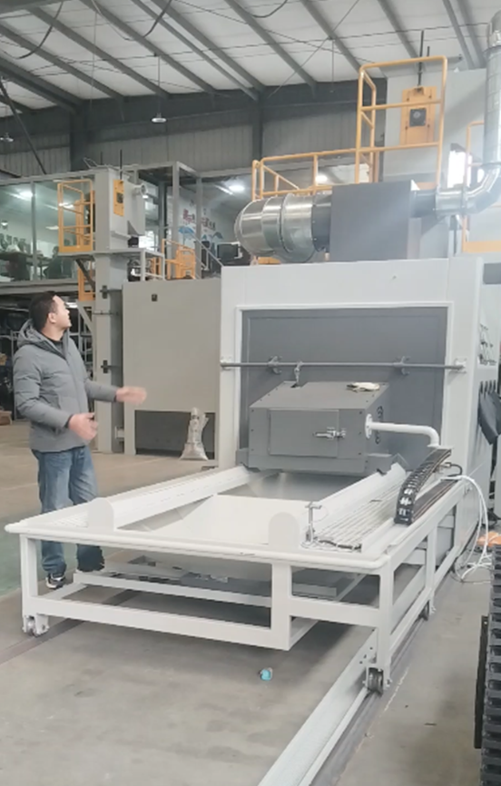 白沙喷砂机在汽车制造中的表面处理应用