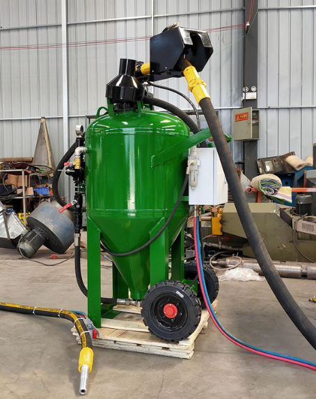 白沙移动式喷砂机 户外施工效率翻倍