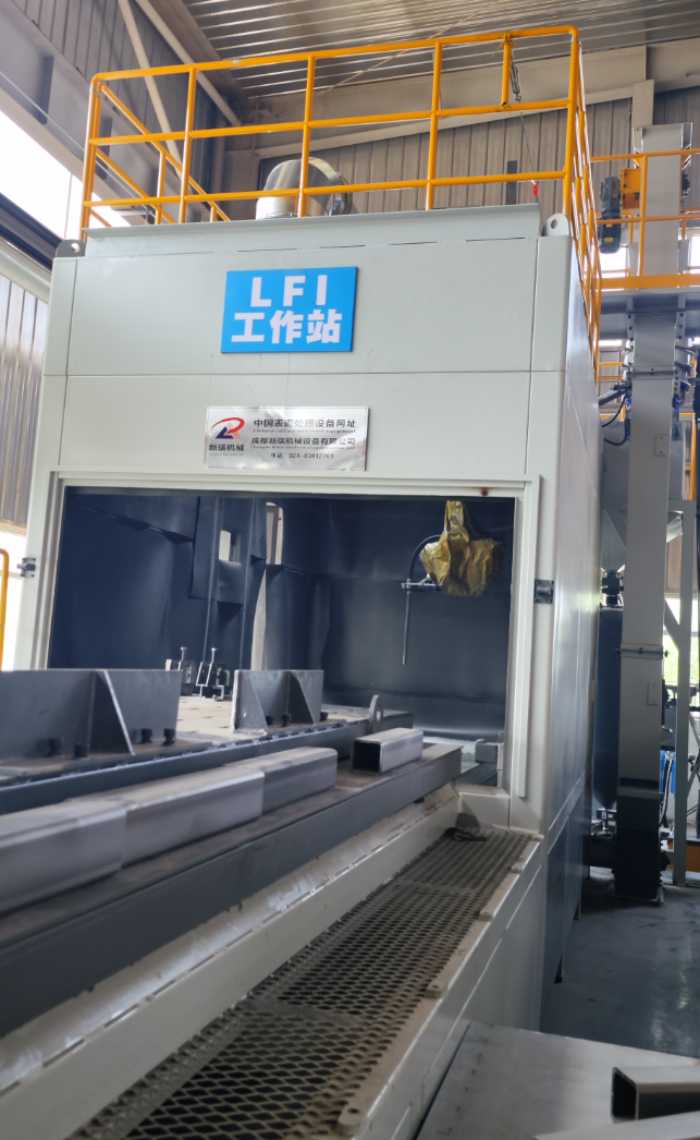 白沙喷砂机自动化改造 提升生产线产能