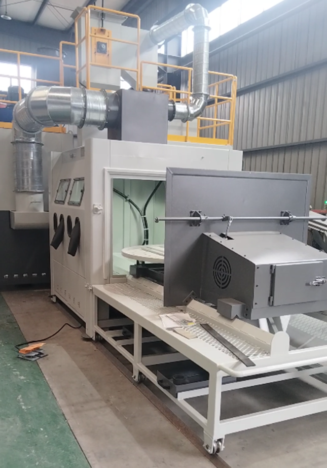 白沙手动喷砂机 vs 全自动喷砂机 性价比对比