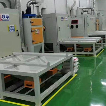 白沙抛丸机在金属表面处理中的优势